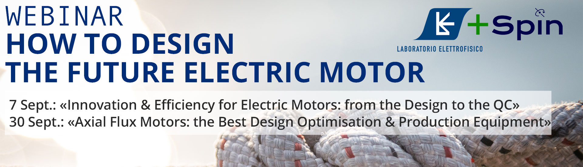 WEBINAR: "HOW TO DESIGN THE ELECTRIC MOTOR OF THE FUTURE"