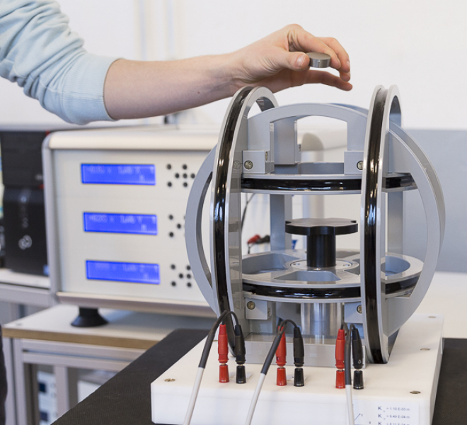 Helmholtz Coils Laboratorio Elettrofisico